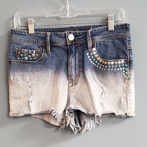Kendall & Kylie Cut Off Jean Shorts